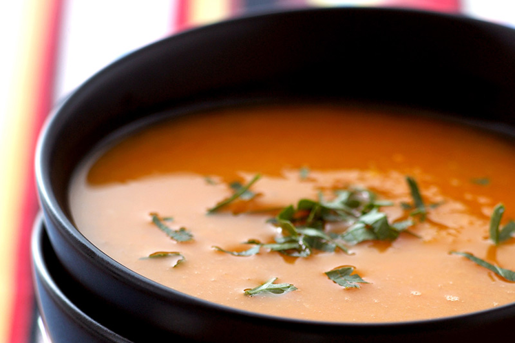 Curried Butternut Squash Soup