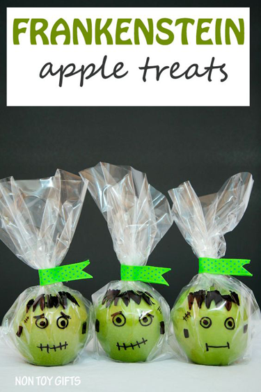 Frankenstein Apple Treats